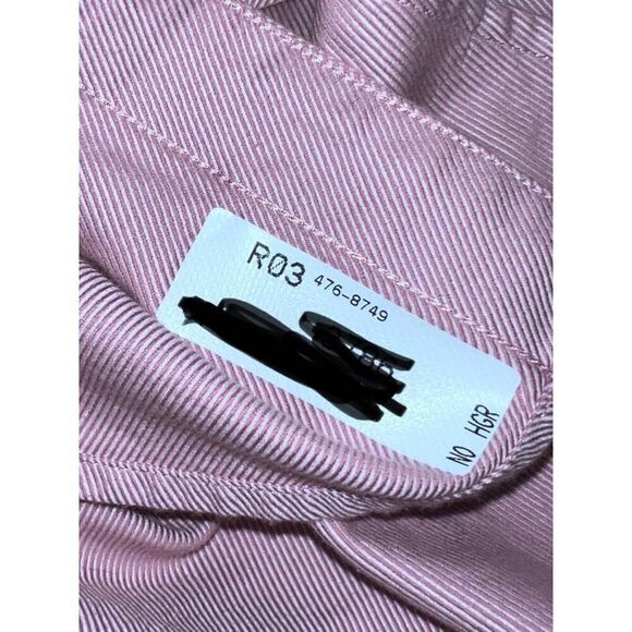 Gene Meyer Herringbone Button Up Shirt Size 15.5 - Picture 4 of 6